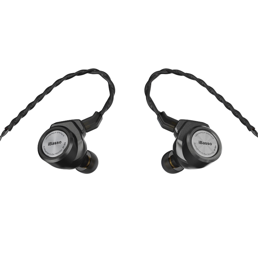 IBASSO 3T-154 In-Ear Monitors IEM Dynamic Driver 116dB 16 Ohm 7Hz-41kHz Black