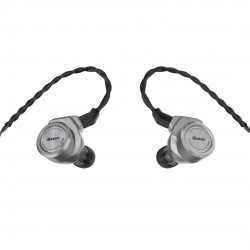 IBASSO 3T-154 Écouteurs Intra-Auriculaire IEM Driver Dynamique 116dB 16 Ohm 7Hz-41kHz Argent