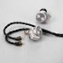 IBASSO 3T-154 In-Ear Monitors IEM Dynamic Driver 116dB 16 Ohm 7Hz-41kHz Silver