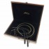 1877PHONO GOLD RUSH AU/AG Cable RCA / RCA Stereo 24K Gold Plated PC-OCC Copper Silver 1m50