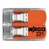 WAGO 221-412 Domino Isolé à Levier 2 Conducteurs 4mm²