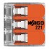 WAGO 221-413 Domino Isolé à Levier 3 Conducteurs 4mm²