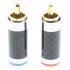 ATAUDIO AT-FR008 RCA Male Connector Ø6mm (Pair)