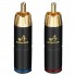 ATAUDIO Q8RM Male RCA Connectors Ø7.5mm (Pair)