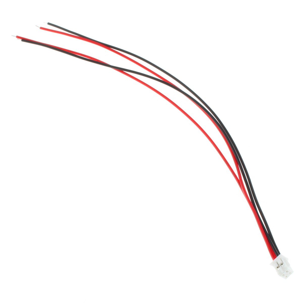 Câble PH 2.0mm Femelle 1 Connecteur 4 Pôles vers Fils Nus 20cm 26AWG (Unité)