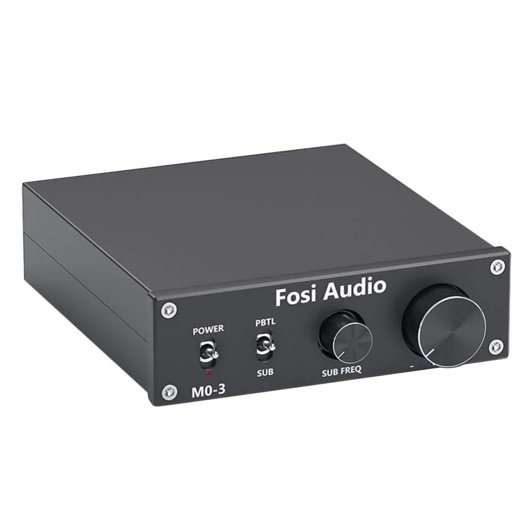 FOSI AUDIO M03 Amplificateur Class D Mono + Subwoofer TPA3255 120W 4 ohm