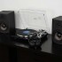 DAYTON AUDIO TT-1BTW Vinyl Turntable USB Bluetooth Audio-Technica AT-VM95E Black
