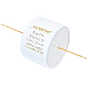 MUNDORF MCAP EVO SILVER GOLD OIL Capacitor 450V 7.5μF