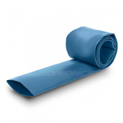 Gaine Thermo Rétractable 2:1 Ø12mm Longueur 1m (Bleue)