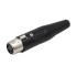 WM AUDIO XLR-83G Connecteur XLR Femelle 3 Pôles Plaqué Or 24k Ø11mm (Unité)