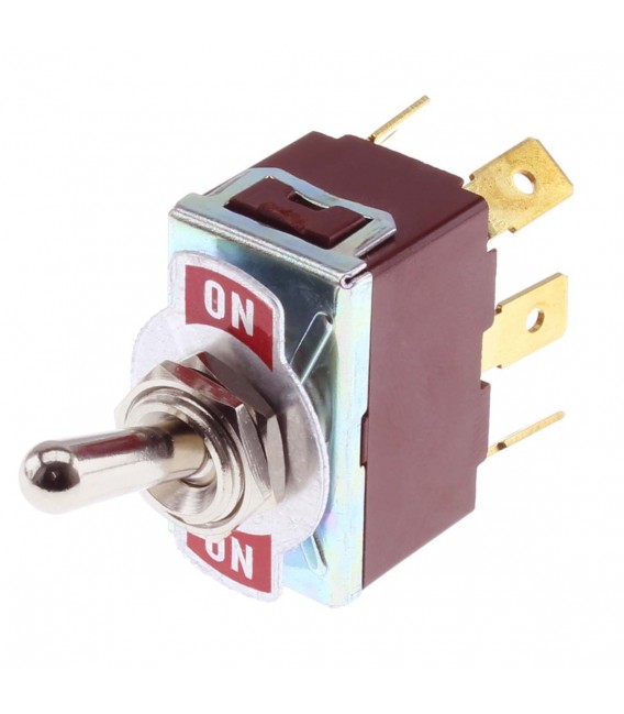 Lot De 30 Interrupteurs à Bascule Mini – 2 Broches SPST ON/OFF – 6A/250V Ou 10A/125V – Pour Projets électroniques, Bricolage