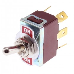 Aviation type Toggle Switch 1 pole 2 positions 250V 15A