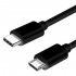 USB-C to Micro USB Cable Black 50cm