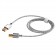 DD TC07BA USB-B to USB-A cable Pure Silver / OFC Copper OTG 50cm