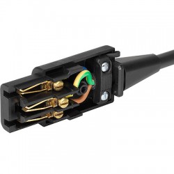Connecteur IEC C13 SCHURTER 4782 3x2.5mm² RoHS Ø10mm