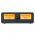 FOSI AUDIO LC30 Commutateur Sélecteur Audio pour Amplificateurs / Enceintes Vu-mètre Jaune