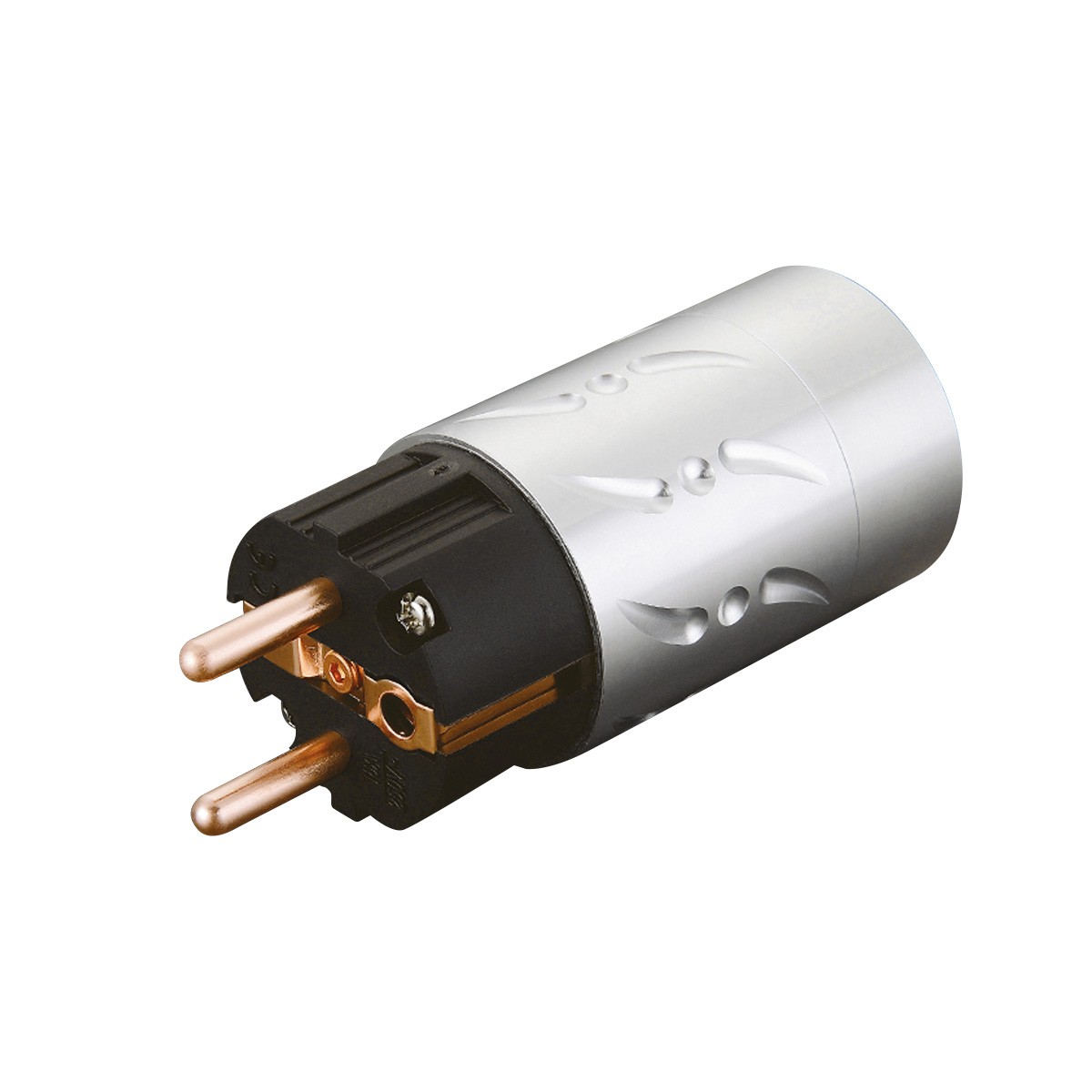 [GRADE B] VIBORG VE502 Schuko Type E/F Power Connector Pure Copper Ø20mm