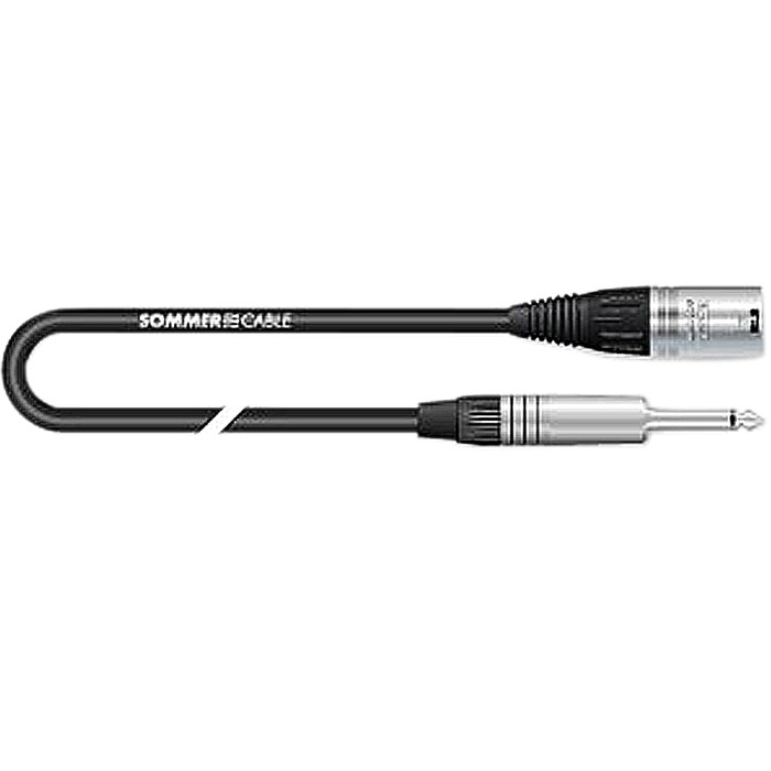 NEUTRIK STAGE 22 Câble XLR Mâle vers Jack 6.35mm Mono Mâle 2.5m