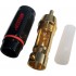 NEOTECH DG-202 RCA Connectors Plug OFC Copper Gold Plated Ø9mm (Set x4)