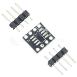 Adaptateur 2x AOP Simple DIP8 vers SOIC8 double