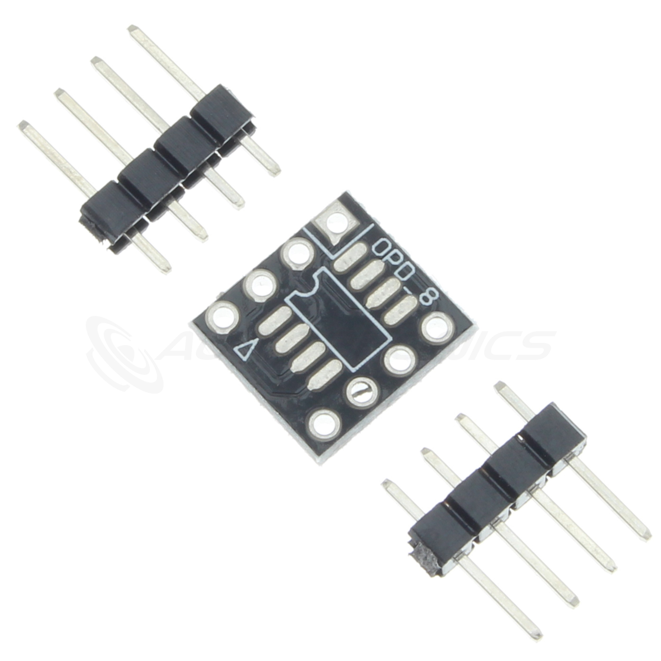 Adapter 2x Single OPA SOIC8 to Dual DIP8