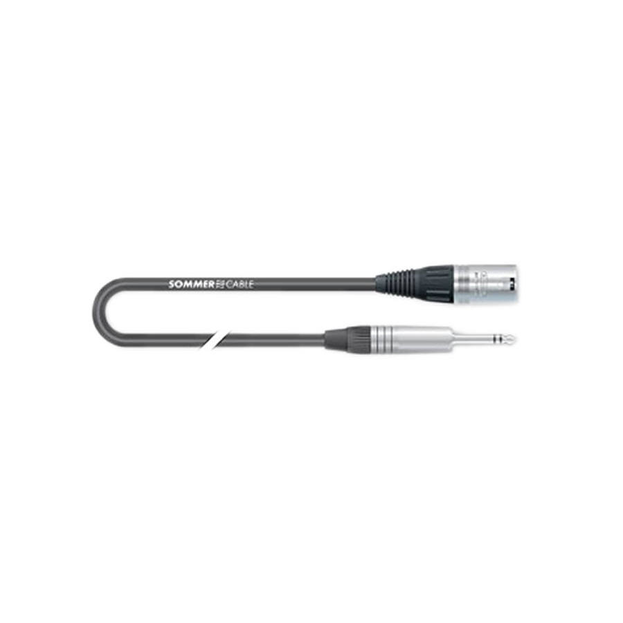 Câble XLR Vers Jack 6,35mm 2m DeleyCON - Adaptateur Audio Studio Qualité Cuivre OFC