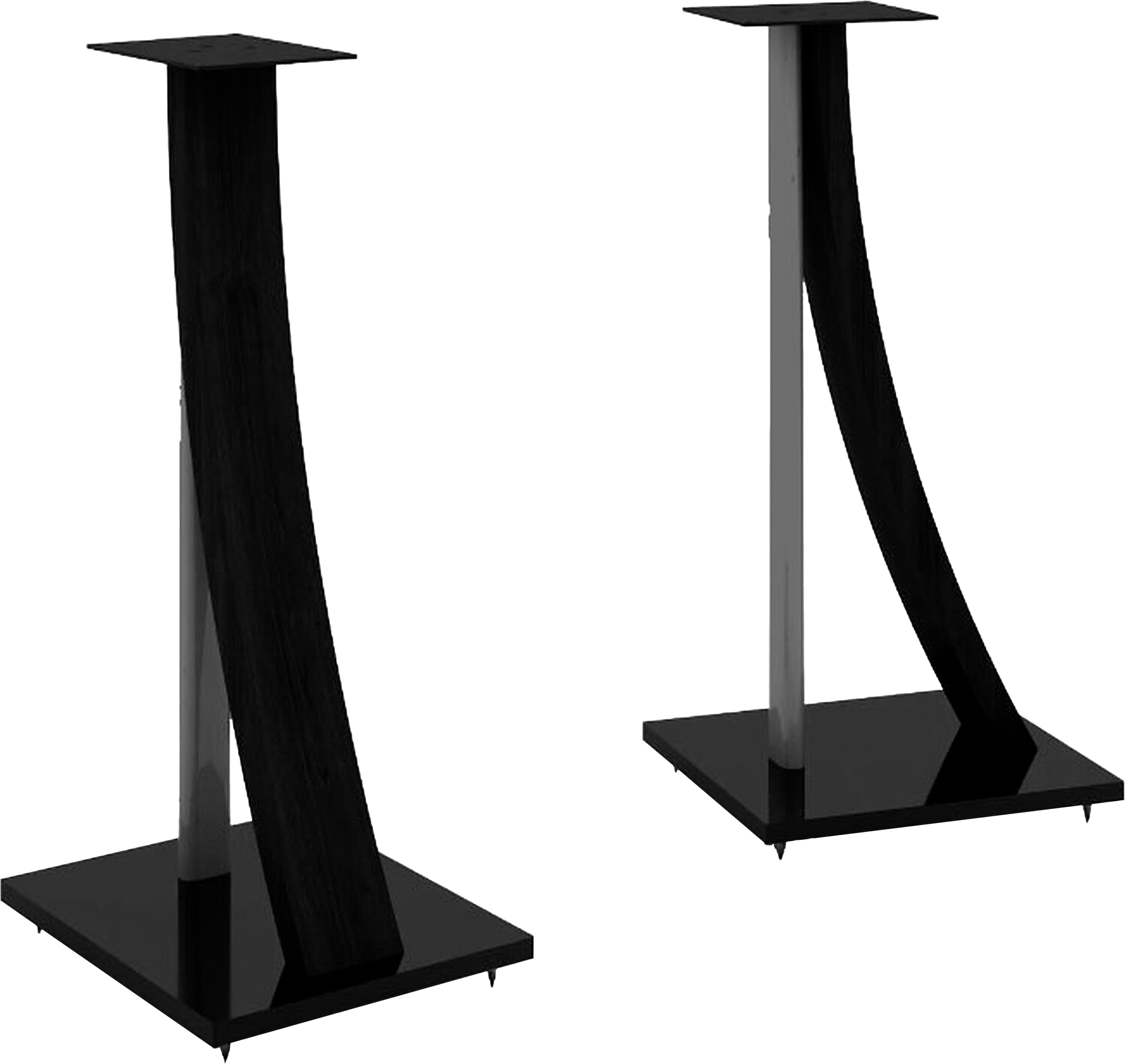 DE CONTI LEGNO N60 Speaker Stands Black (Pair)