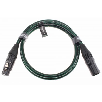 KAIBOER Câble de Modulation XLR Mâle vers XLR Femelle Plaqué Argent 1m (Unité)