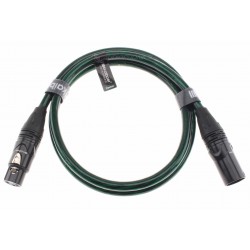 KAIBOER Câble de Modulation XLR Mâle vers XLR Femelle Plaqué Argent 1.5m (Unité)