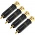 WBT-0152 Cu Nextgen RCA Plug Gold Plated Ø10.8mm (Set x4)