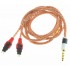 Balanced Headphone Cable Jack 4.4mm to Sennheiser 2-Pin Connectors OCC Pure copper 1.25m
