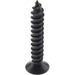 BTR Countersunk Head Wood Screws M4x20mm Steel Black