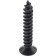 BTR Countersunk Head Wood Screws M4x20mm Steel Black