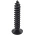 Hexagon Socket Countersunk Head Wood Screws M4x25mm Steel Black (x10)