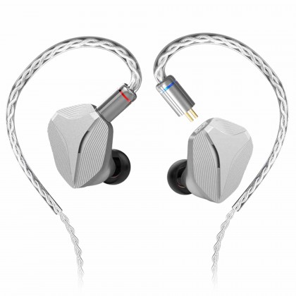 HIDIZS MP145 Écouteurs Intra-Auriculaire IEM Planar Magnétique 30 Ohm 104dB 20Hz-40Hz Argent