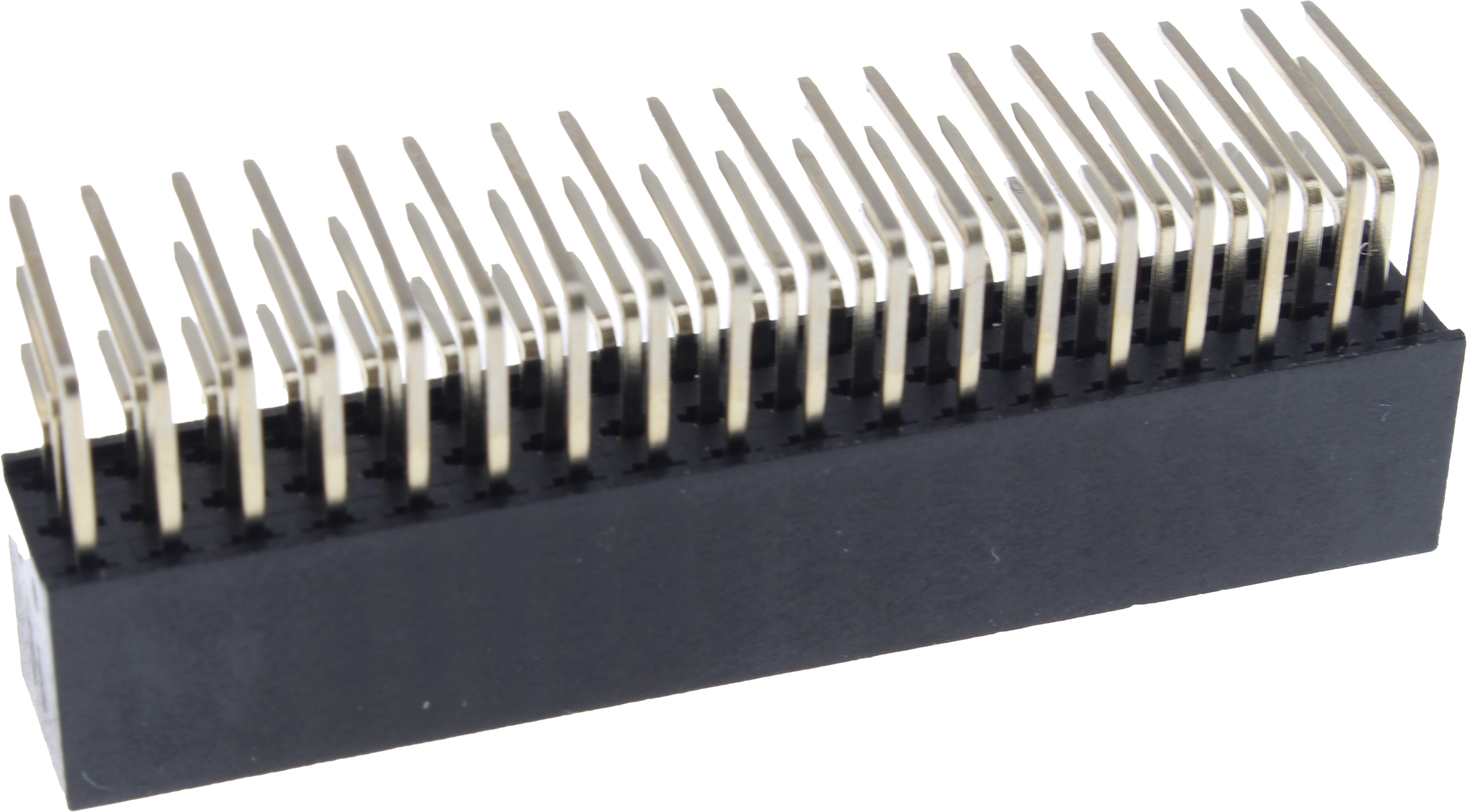 Header Connector 2.54mm Male / Female Straight-Angled 3x18 Pins 3mm (Unit)