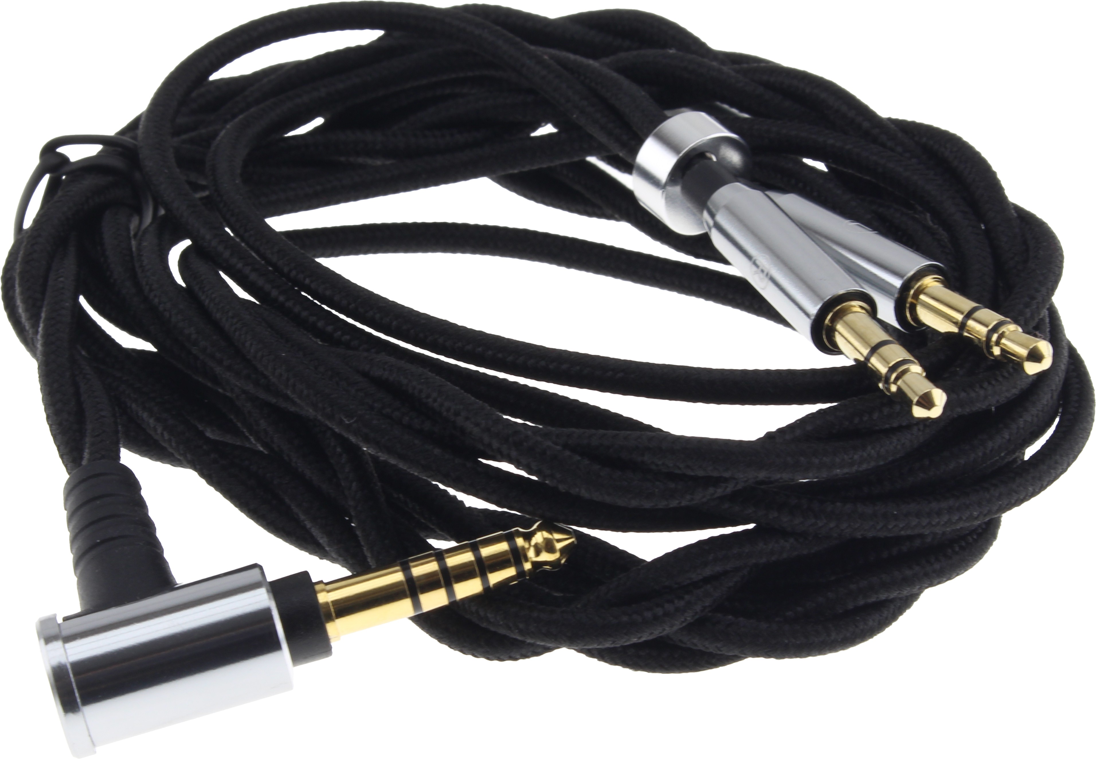 Headphone Cable Balanced Jack 4.4mm to 2x Jack 2.5mm OFC Copper 1.5m