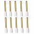 VIBORG VB1518G Embouts à Sertir avec Isolant pour Câble Cuivre Plaqué Or 24k 1.5mm² (Set x10)