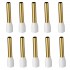 VIBORG VB6018G Cable Crimping Tips with Insulation 24k Gold-Plated Copper 6mm² (Set x10)