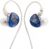 KIWI EARS x CRINACLE SINGOLO Écouteurs Intra-Auriculaires IEM Dynamique Ø11mm 32 Ohm Jack 3.5mm Bleu