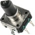 ALPS ALPINE Digital Rotary Encoder 24 Positions Push-Button D Shaft 20mm