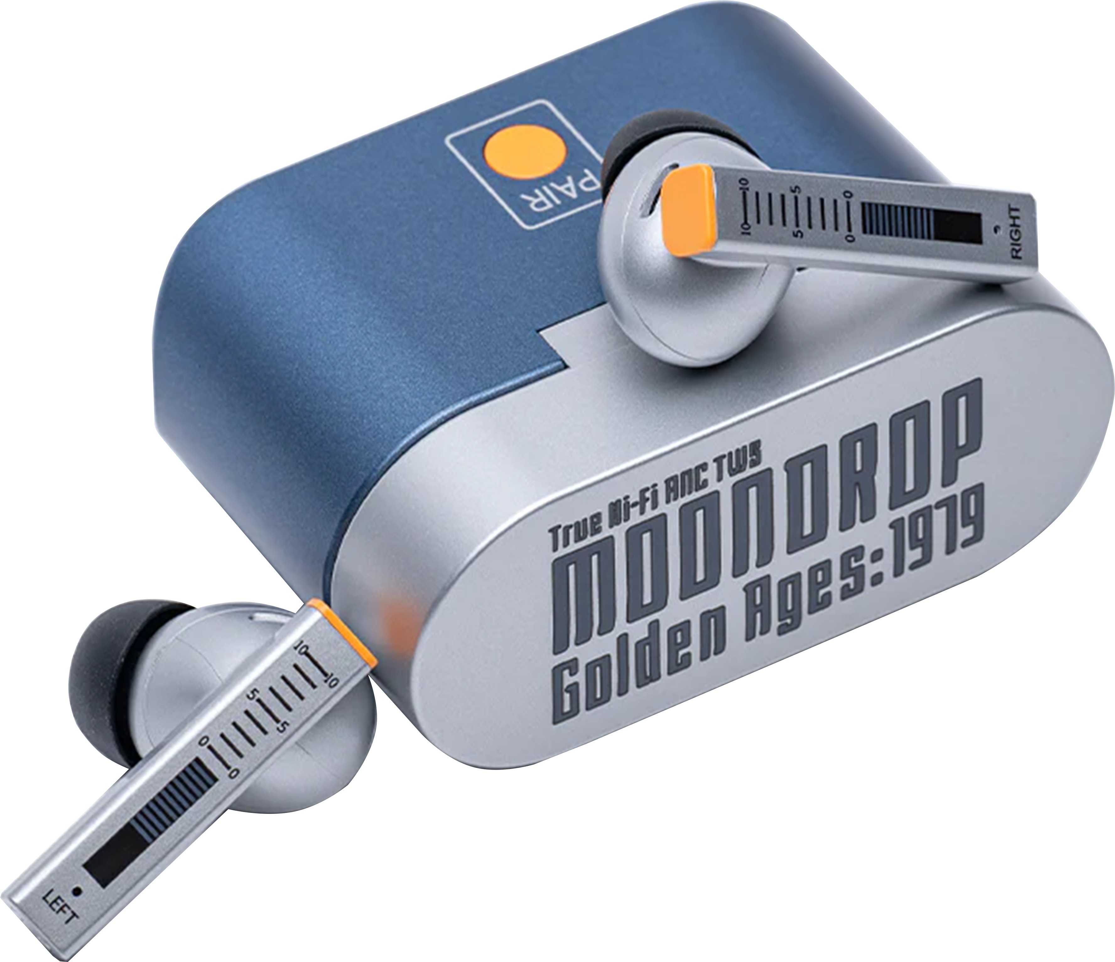 MOONDROP GOLDEN AGES Écouteurs Intra-Auriculaires IEM Sans Fil Planar Magnetic 20Hz - 20kHz