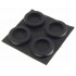 3M Rubber Feet 30x7mm Black (Set x4)