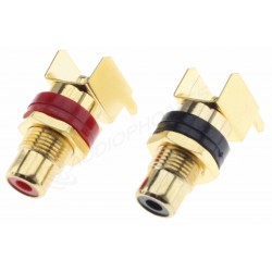  Gold-Plated RCA Socket for printed board (Pair)