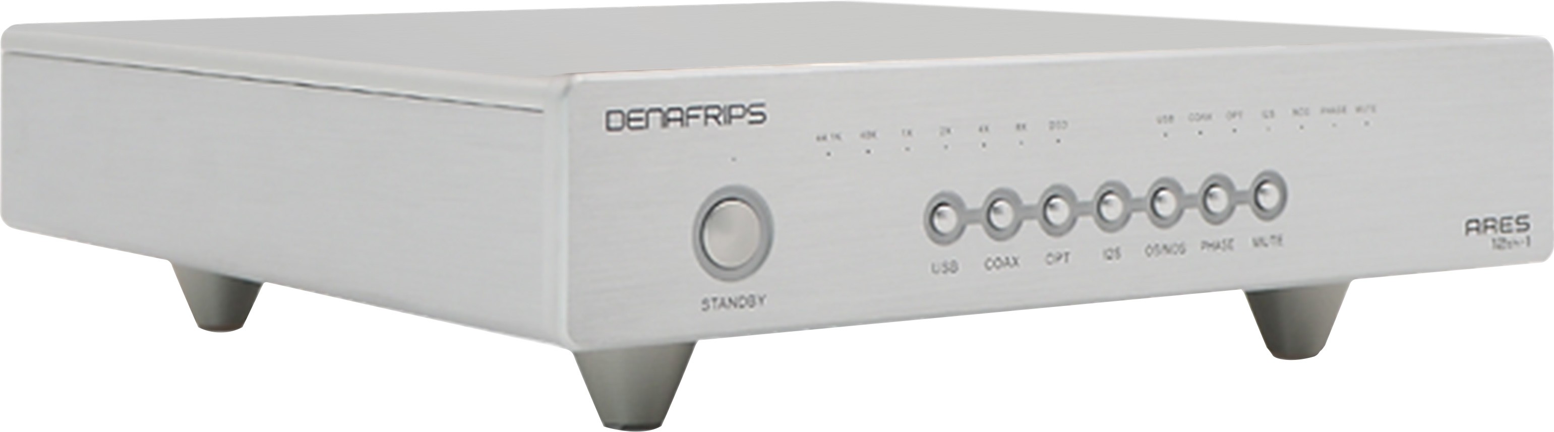 DENAFRIPS ARES 12TH-1 Balanced R2R DAC 24bit 1536kHz DSD1024 Silver