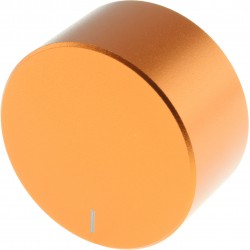 FOSI AUDIO Bouton aluminium orange pour V3