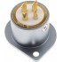 VIBORG CF201 (G) Female 3 Poles XLR Socket Silver / Gold 3µ 24k Plated Pure Copper (Unit)