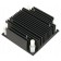 Anodized Aluminum Heatsink Radiator 50x50x18mm Black