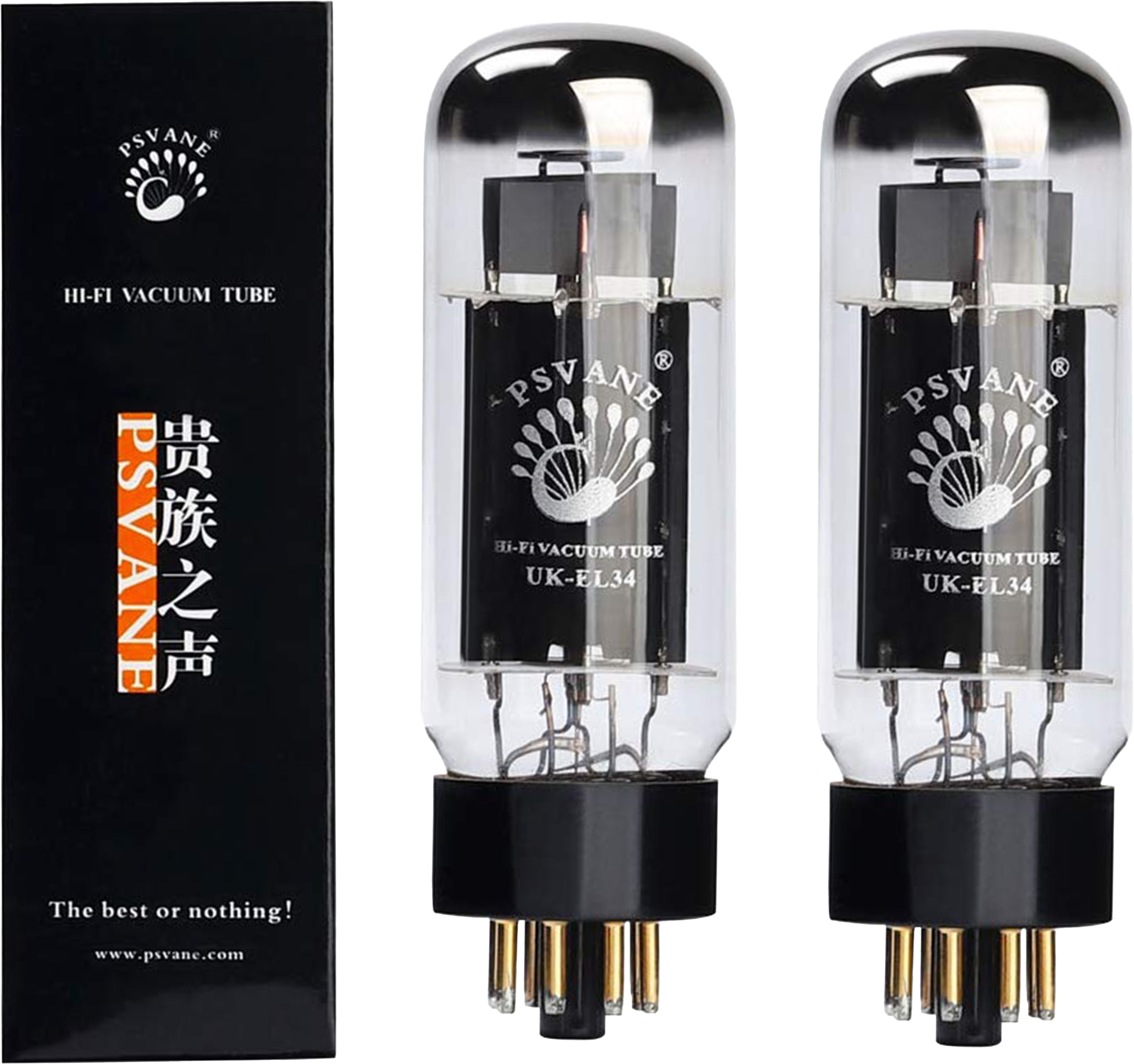 PSVANE UK-EL34 Power Vacuum Tube Pentode (Matched Pair)