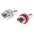 RCA Sockets Rhodium Plated Pure Copper (Pair)